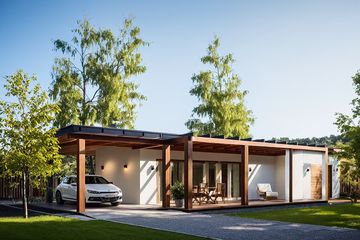  Projekt agroturystyczny G182 - Budynek rekreacyjny (PRA1170) - projekt agroturystyczny parterowego - Zdjęcie 1