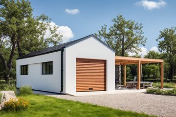  Projekt garażu G188 - Budynek garażowo - gospodarczy (PRA1173) - projekt garażu parterowego - Zdjęcie 2