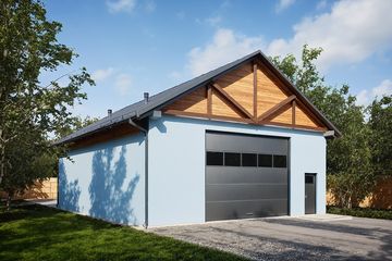  Projekt budynku gospodarczego G220 - Budynek gospodarczy (PRA1176) - projekt budynku parterowego - Zdjęcie 1