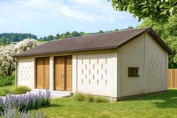  Projekt stodoły WB-3858 (KRA3787) - projekt stodoły parterowego - Zdjęcie 1