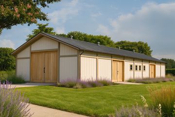  Projekt magazynu WB-3881 (KRA3790) - projekt magazynu parterowego - Zdjęcie 1