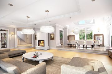  Projekt domu Willa Anna Maria (WAH1591) - projekt domu z pełnym piętrem - Zdjęcie 3