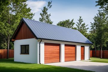  Projekt garażu G216 - Budynek garażowy (PRA1180) - projekt garażu parterowego - Zdjęcie 1