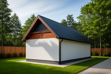  Projekt garażu G216 - Budynek garażowy (PRA1180) - projekt garażu parterowego - Zdjęcie 2