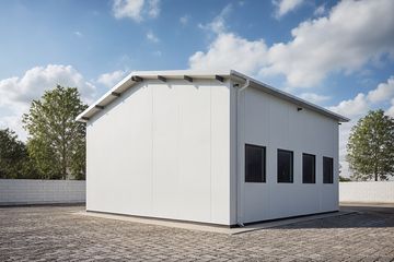  Projekt garażu G214 - Budynek gospodarczy (PRA1181) - projekt garażu parterowego - Zdjęcie 2