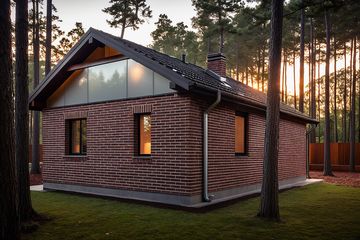  Projekt domu letniskowego G159 - Budynek letniskowy (PRA1189) - projekt domu letniskowego parterowego - Zdjęcie 2