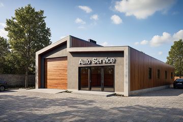  Projekt warsztatu G209 - Budynek warsztatowy (PRA1195) - projekt warsztatu parterowego - Zdjęcie 1