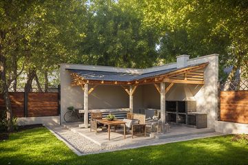  Projekt altany G156 - Altana ogrodowa (PRA1211) - projekt altany parterowego - Zdjęcie 1