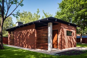  Projekt domu letniskowego G177 - Budynek rekreacyjny (PRA1203) - projekt domu letniskowego parterowego - Zdjęcie 2