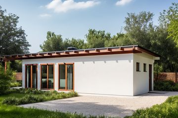  Projekt domu letniskowego G181 - Budynek rekreacyjny (PRA1204) - projekt domu letniskowego parterowego - Zdjęcie 2