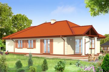  Projekt domu Jak marzenie 3 (WAH1011) - projekt domu parterowego - Zdjęcie 2