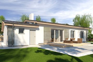  Projekt domu Nina C Plus (WRD2179) - projekt domu parterowego - Zdjęcie 2