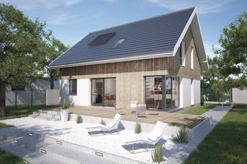  Projekt domu Mito DCP340 (WOB1577) - projekt domu parterowego z poddaszem - Zdjęcie 2