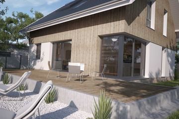  Projekt domu Mito DCP340 (WOB1577) - projekt domu parterowego z poddaszem - Zdjęcie 3