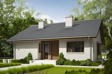  Projekt domu Rafael V (WRC2507) - projekt domu parterowego - Zdjęcie 1