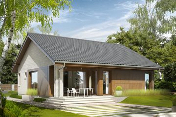  Projekt domu Rafael V (WRC2507) - projekt domu parterowego - Zdjęcie 2