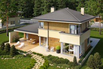  Projekt domu Rodrigo II G2 (WRC2519) - projekt domu z pełnym piętrem - Zdjęcie 4