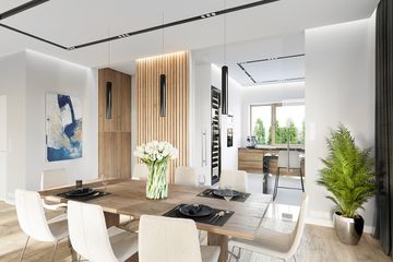  Projekt domu Oceanic (WAH1593) - projekt domu z pełnym piętrem - Zdjęcie 5