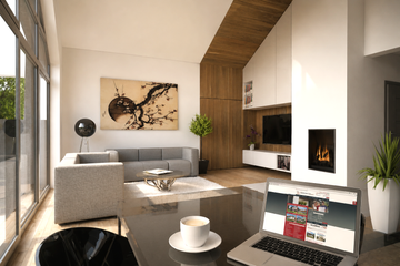 Projekt domu Lancaster DCB104 - parterowy dom o powierzchni 84,33 m², dach dwuspadowy - ujęcie 4