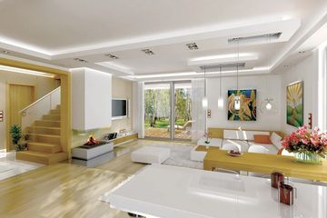  Projekt domu Party wariant B (WAH1601) - projekt domu parterowego z poddaszem - Zdjęcie 4