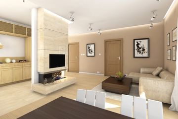  Projekt domu Zosia wariant B (WAH1602) - projekt domu parterowego - Zdjęcie 4