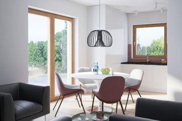  Projekt domu Miłków Mały (KRP1625) - projekt domu parterowego - Zdjęcie 3