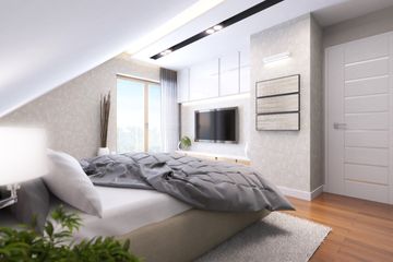  Projekt domu D186 (WAI1373) - projekt domu parterowego z poddaszem - Zdjęcie 9