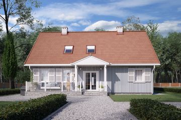  Projekt domu Szpak dr-S (BSA1276) - projekt domu parterowego z poddaszem - Zdjęcie 10