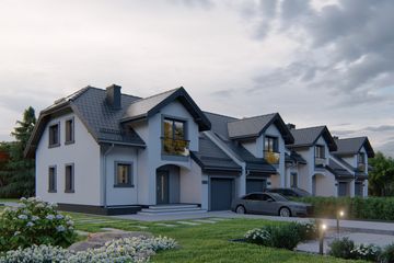  Projekt domu APS 158 (LUA1294) - projekt domu parterowego z poddaszem - Zdjęcie 3