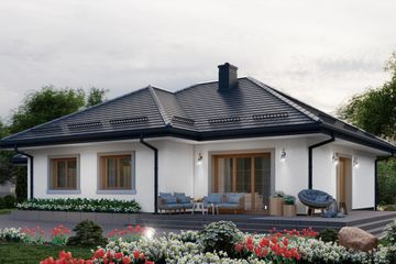  Projekt domu APS 151 (LUA1178) - projekt domu parterowego - Zdjęcie 4