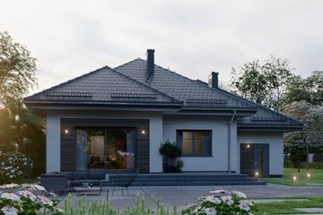  Projekt domu APS 247 (LUA1302) - projekt domu parterowego z poddaszem - Zdjęcie 4