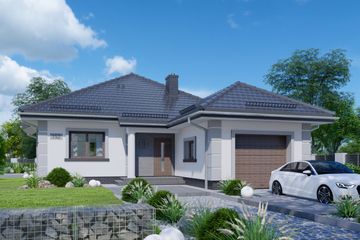  Projekt domu APS 152 (LUA1179) - projekt domu parterowego - Zdjęcie 1