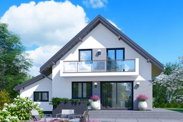  Projekt domu APS 227 (LUA1312) - projekt domu parterowego z poddaszem - Zdjęcie 2