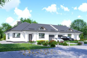  Projekt domu APS 093 B (LUA1357) - projekt domu parterowego - Zdjęcie 1