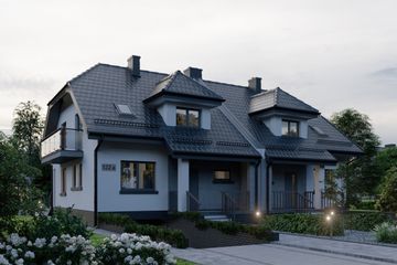  Projekt domu APS 122 (LUA1358) - projekt domu parterowego z poddaszem - Zdjęcie 3