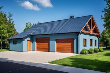  Projekt garażu G229 - Budynek garażowo - gospodarczy (PRA1215) - projekt garażu parterowego - Zdjęcie 1