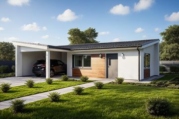  Projekt budynku gospodarczego G141 - Budynek gospodarczy (PRA1217) - projekt budynku parterowego - Zdjęcie 1