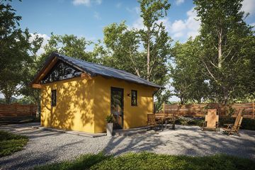  Projekt budynku gospodarczego G225 - Budynek gospodarczy (PRA1219) - projekt budynku parterowego - Zdjęcie 1