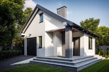  Projekt budynku gospodarczego G160 - Budynek gospodarczy (PRA1221) - projekt budynku parterowego - Zdjęcie 1