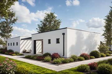  Projekt garażu G194 - Budynek garażowo - gospodarczy (PRA1226) - projekt garażu parterowego - Zdjęcie 2