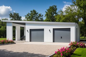  Projekt garażu G189 - Budynek garażowy (PRA1230) - projekt garażu parterowego - Zdjęcie 1