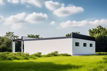  Projekt garażu G185 - Budynek garażowo - gospodarczy (PRA1237) - projekt garażu parterowego - Zdjęcie 2