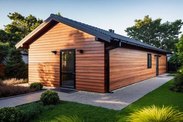  Projekt budynku gospodarczego G140 - Budynek gospodarczy (PRA1238) - projekt budynku parterowego - Zdjęcie 1