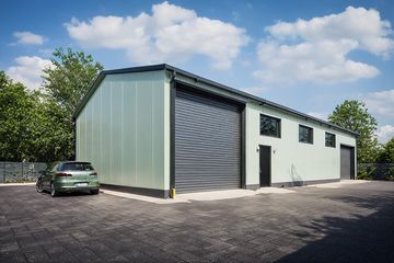  Projekt magazynu G223 - Budynek magazynowy (PRA1239) - projekt magazynu parterowego - Zdjęcie 1