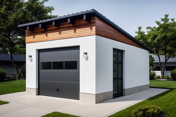  Projekt budynku gospodarczego G204 - Budynek gospodarczy (PRA1240) - projekt budynku parterowego - Zdjęcie 1