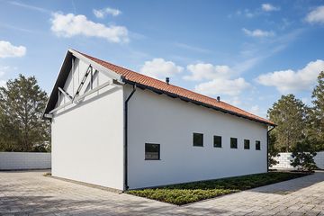  Projekt garażu G206 - Budynek garażowo - gospodarczy (PRA1242) - projekt garażu parterowego - Zdjęcie 2