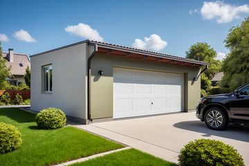  Projekt garażu G126 - Budynek garażowy (PRA1243) - projekt garażu parterowego - Zdjęcie 1