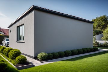  Projekt garażu G126 - Budynek garażowy (PRA1243) - projekt garażu parterowego - Zdjęcie 2