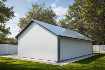  Projekt wiaty garażowej G219 - Wiata murowana (PRA1244) - projekt wiaty parterowego - Zdjęcie 2