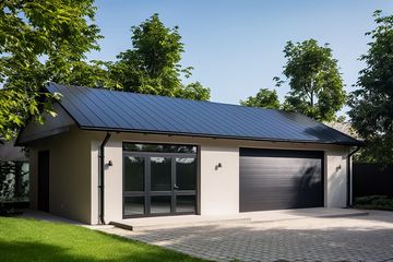  Projekt budynku gospodarczego G226 - Budynek gospodarczy (PRA1245) - projekt budynku parterowego - Zdjęcie 1